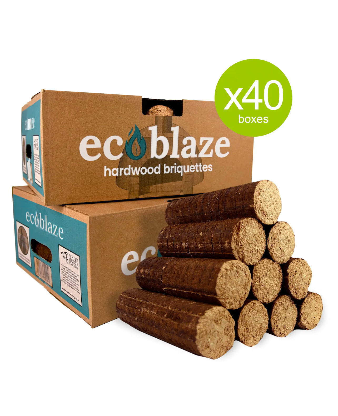 Ecoblaze Boxed Hardwood Briquettes Ecoblaze Boxed Hardwood Briquettes